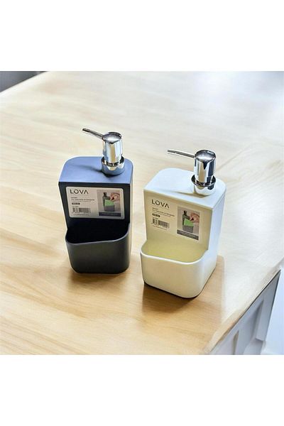 elsmor Lova Smart Dispenser Σαπουνιού και Σφουγγάρι 650ml 2 Τεμάχια