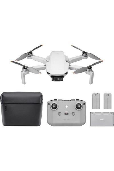 DJI مجموعة Mini 4K Fly More، طائرة بدون طيار بكاميرا 4K