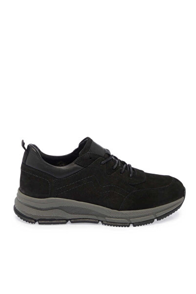 Tergan Siyah Hakiki Nubuk Deri Erkek Sneaker - E24S1AY56982-A64