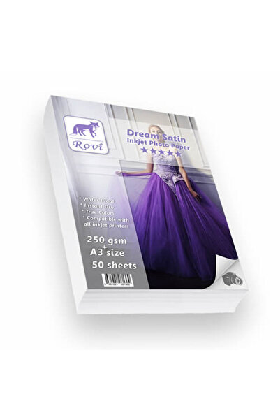 ROVİ Rovi Dream Satin Fotoğraf Kağıdı 240gsm 50yp A3