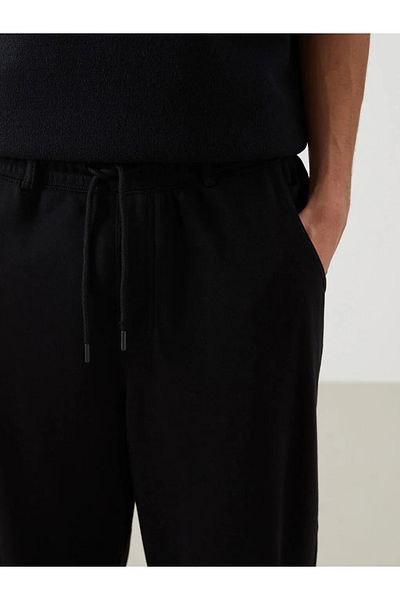 LC Waikiki Ανδρικό φούτερ XSIDE Black Comfortable Fit