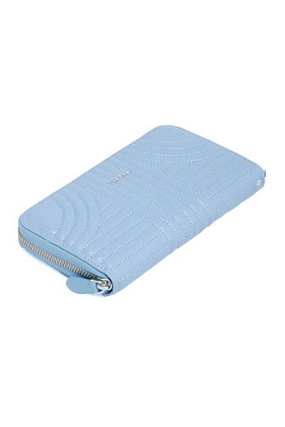 Tergan Portofel de damă din piele albastră - S1cb 00005800 -p4p