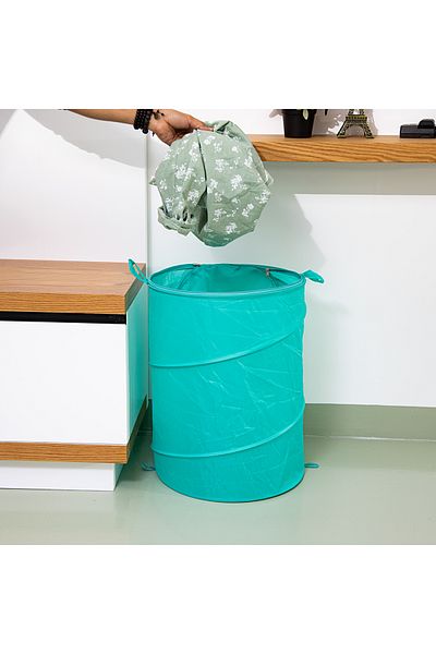 ROYALFORD RF9955 Pop-Up Collapsible Mesh Laundry Hamper with Zip
