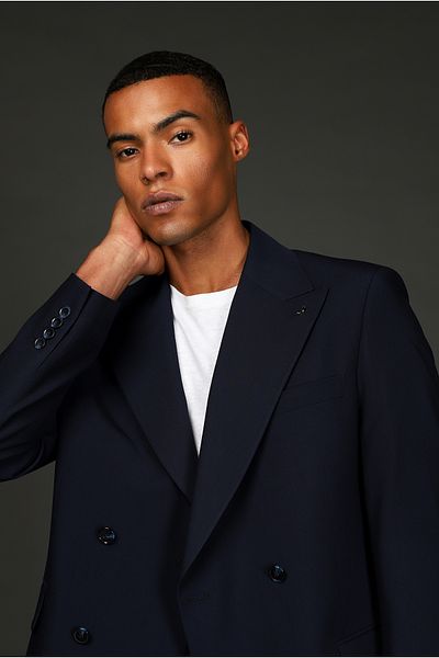 Abdullah Kiğılı Oversize Extra Comfortable Fit Double Breasted Suit