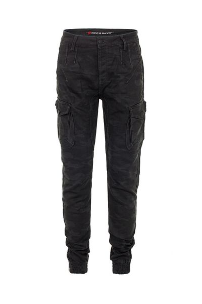 Cipo&Baxx Cd422 Cargo Pocket Elastic Skinny Leg Παντελόνι παραλλαγής