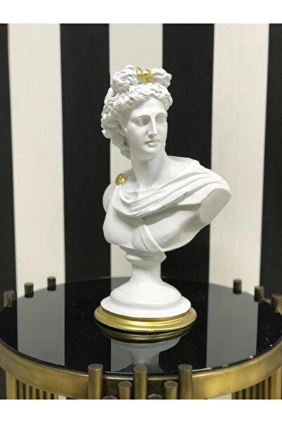 Mirsa Global Apollo Büst Büyük Boy Heykel