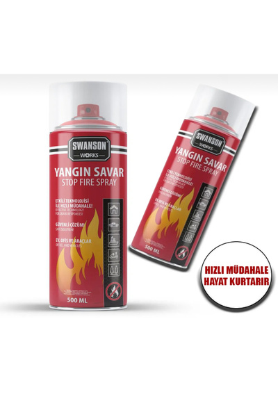 SWANSON WORKS Yangın söndürücü sprey 500 ml