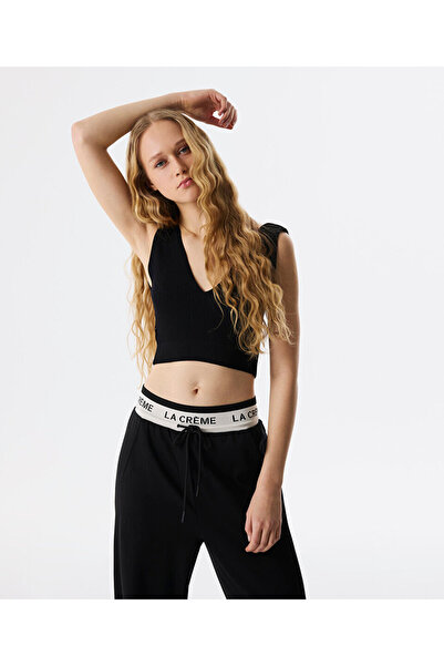 Twist V YAKA CROP TRİKO