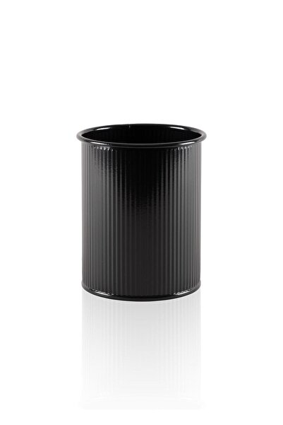 The Mia Stripe Tezgah Üstü Kaşıklık Siyah 13x11 cm