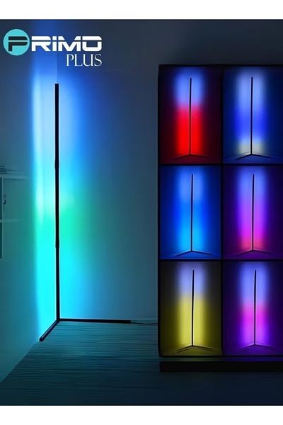 Primo Plus Remote Control LED Light Corner Lamp Multicolor Remote Control LED Light Corner Lamp