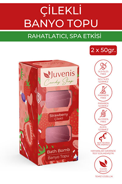 Juvenis Doğal Hindistan Cevizi Buğday Yağı Ve E Vitaminli 2'li Banyo Topları ...