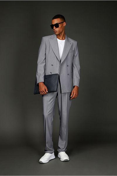 Abdullah Kiğılı Oversize Extra Comfortable Fit Double Breasted Suit