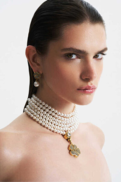 Mon Reve Harley Yonca Charm İnci Kolye