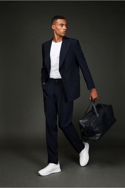 Abdullah Kiğılı Oversize Extra Comfortable Fit Double Breasted Suit