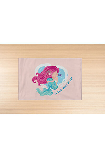 Razz Moda غطاء غداء للأطفال بطابع حورية البحر