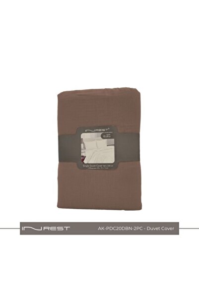 INREST Plain Single Duvet Set (Without Filling) 100% Cotton 2 Pieces ( one pi...