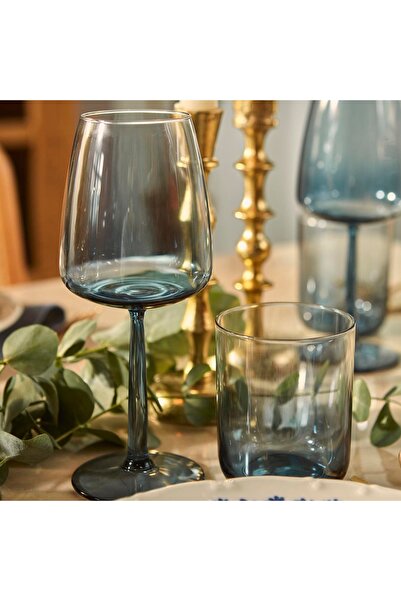 Bella Maison Soft Bardak-kadeh Seti 12'li Mavi