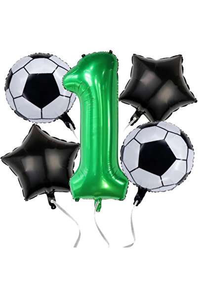 Choice Other Style 1 Football Birthday Party Decorations, 40inch Green Balloo...