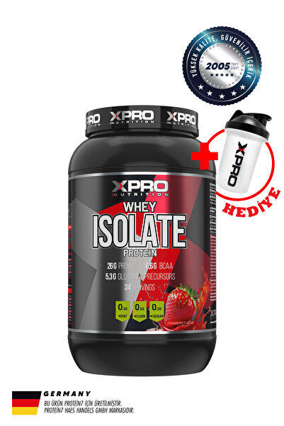 Xpro Nutrition Xpro Whey Isolate Protein Tozu 1020gr Çilek Aromalı