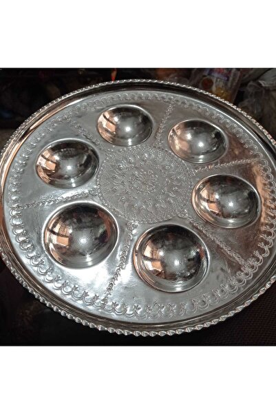 Gulaysenindunyasimardin BAKIR EL OYMASI ÇUKURLU MEZELİK TEPSİ