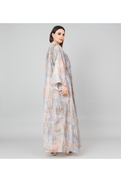 IKKXA Petal Grace Embroidered Jalabiya