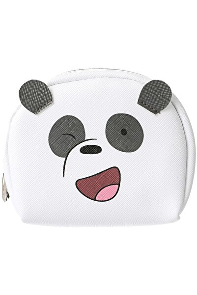 Miniso We Bare Bears Lisanslı Oval Mini Çanta - Panda
