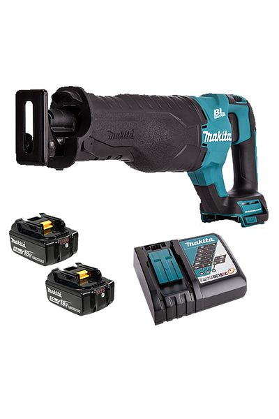 Makita DJR187RTE Cordless Recipro Saw, Length of Stroke 32mm, 0-3000spm, 18V, 3.4kg