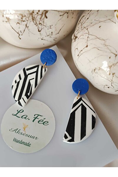 La fee aksesuar جهاز فولاذي لحلق من طين البوليمر باللونين الأزرق الداكن والأسود