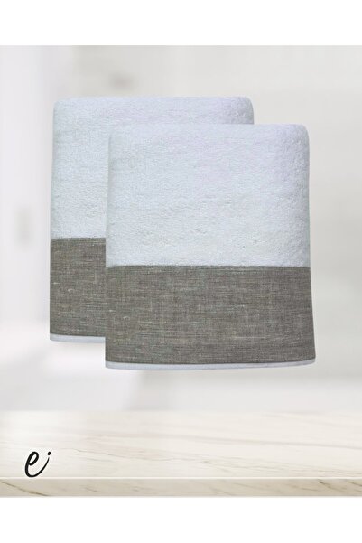 EVİMKOKOŞ Keten Model ile Bambu Havlu