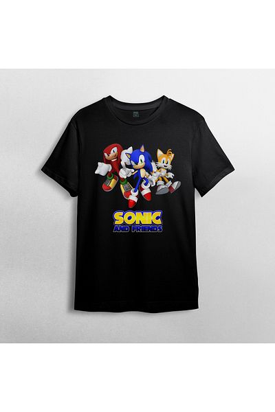 Pixxa Unisex βαμβακερή ζώνη - Sonic The Hedgehog Model 2