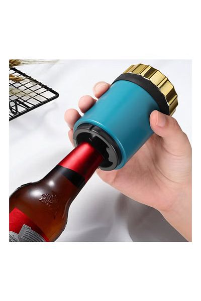 COOYA Automatic Magnetic Bottle Opener - Push Down Design for Effortless Beer and Soda Opening etc