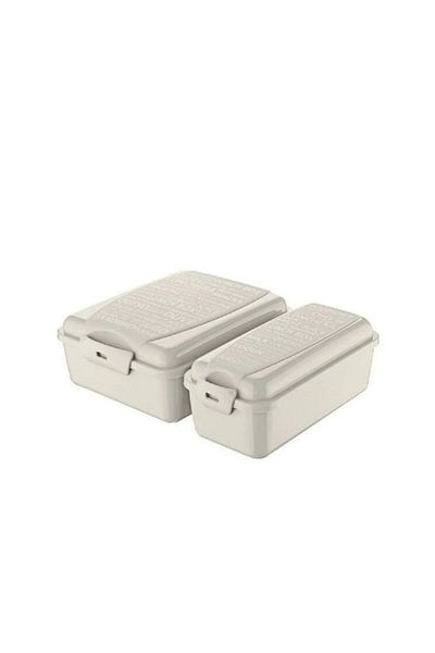 Takaz Global Takeaway Lunch Box Set with Fork and Knife Compartment