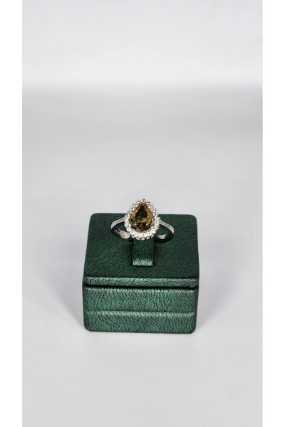 collawood Damla Zultanit Gümüş Yüzük