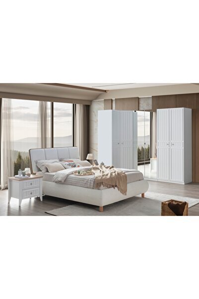 Vivense LORA NOX YATAK ODASI TAKIMI, ÇITALI, ERİS KARYOLA