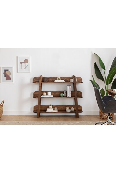 Vivense MOON MİNİ KİTAPLIK, CEVİZ