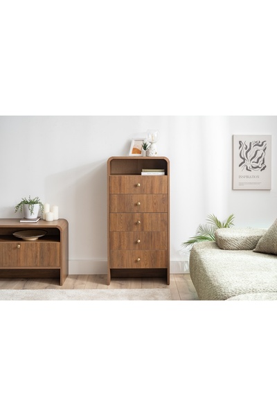 Vivense Girona Uzun Şifonyer, 5 Çekmeceli