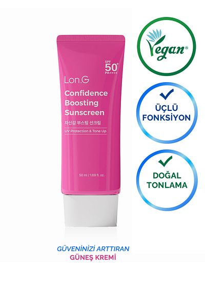 Long Sunscreen 50ml - Lon.G K-Beauty Confidence Booster Sunscreen Confidence Booster