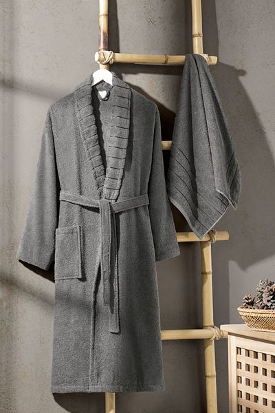 Mira Home Set halate de baie Soft Elegance pentru o persoană, 100% bumbac