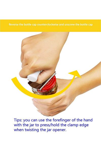 COOYA Jar Opener Gripper, Jar Openers for Seniors, Jar Opener for Seniors with Arthritis