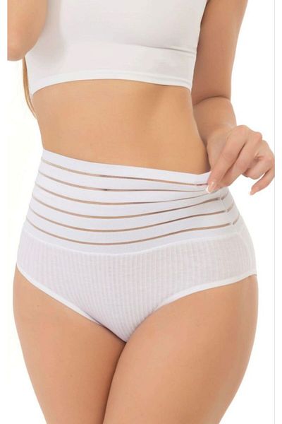 CES'Y LİNGERİE Nora 3-Stripes Corseted Panty Shorts