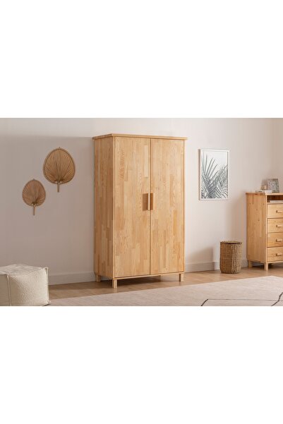 Vivense RANCH 2 KAPAKLI AHŞAP GARDIROP
