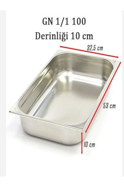 ÜRET 1/1 100 GASTRONOM KÜVET (14 LT)