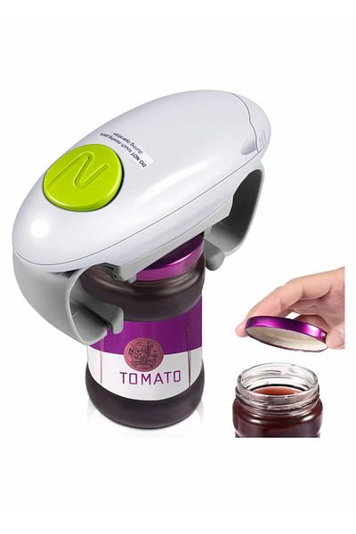 COOYA Electric Jar Opener, Automatic Jar Opener, Bottle Opener for Seniors With Arthritis