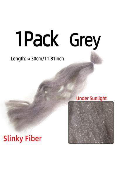 Choice عبوة واحدة من الطعوم الصناعية ذات الشعر المجعد والألياف اللامعة الطويل...
