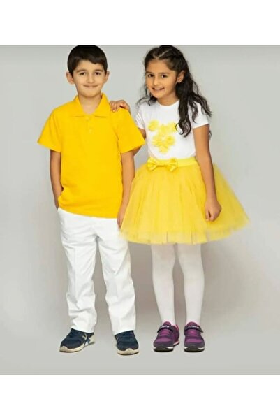 Nacar KIZ ÇOCUK TÜTÜ ETEKLİ 23 NİSAN TAKIM