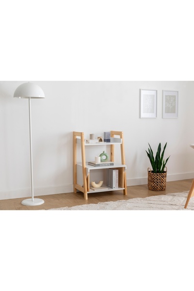 Vivense TRES MİNİ KİTAPLIK, NATUREL