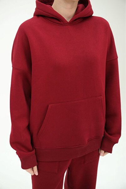 The Champ Clothing Unisex Oversize Hooded Sweatshirt and Sweatpants Set 80% Cotton 3 Yarn Fabric Comfortable and Stylish Ta