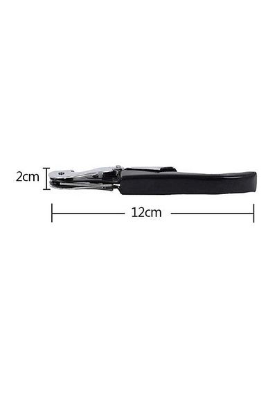 COOYA 2 Piece Corkscrew Wine Opener, Multifunction Stainless Steel Fold with Foil Cutter, Black