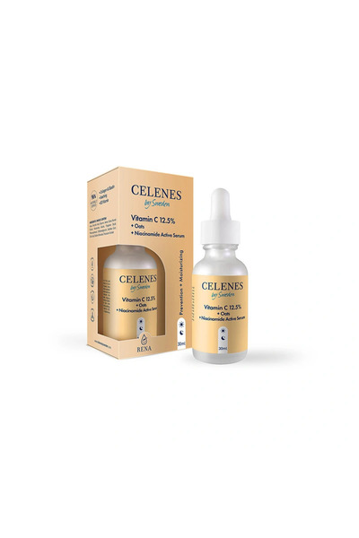 Celenes Vitamin C 12,5% + Oats + Niacinamide Serum 30 ml