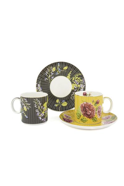 Mikasa Moor Karen 6Pcs 180Cc Teacup Set - Pack of 2